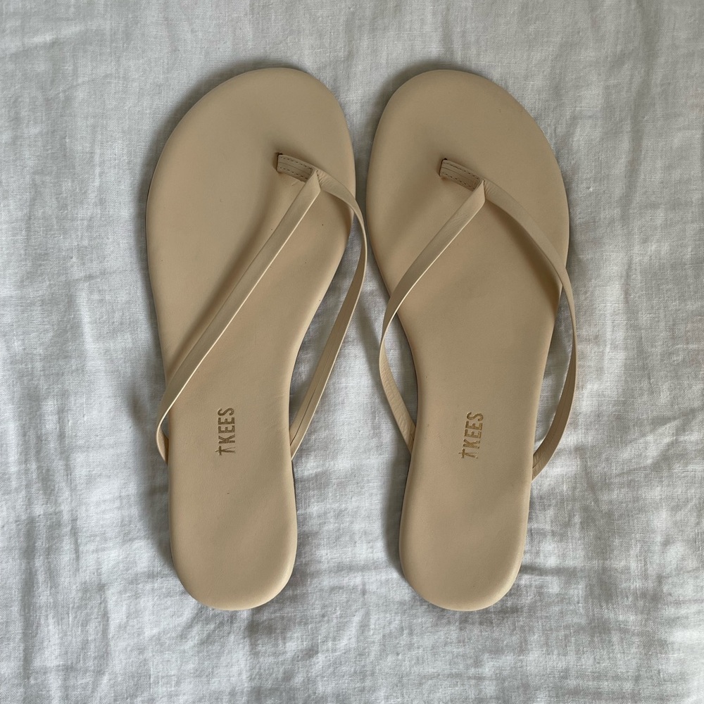 TKEES Lily Nude Sandals